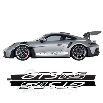 Porsche 992 GT3RS OEM-Spec Side Decals – Pre-Cut Vinyl Replacement Graphics Kit