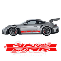 Porsche 992 GT3RS OEM-Spec Side Decals – Pre-Cut Vinyl Replacement Graphics Kit