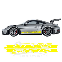 Porsche 992 GT3RS OEM-Spec Side Decals – Pre-Cut Vinyl Replacement Graphics Kit