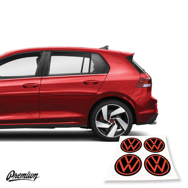 VW Wheel Cap Overlays (62MM) - Universal