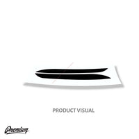 Rear Bumper Reflector Overlays | 2022+ GTI,2022+ Golf R