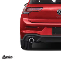 Rear Bumper Reflector Overlays | 2022+ GTI,2022+ Golf R