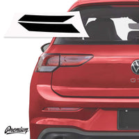 Smoked Tail Light Turn Signal Overlays | |MK8 2022+ GTI,2022+ Golf R