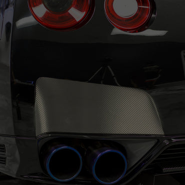 2009-2016 Nissan GTR Rear Bumper Accent Exhaust Guard