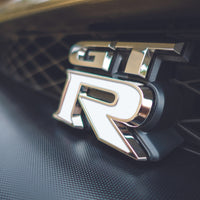 Front & Rear GTR Badge Emblem Inlay Set - (Choose Your Color) | 2009-2025 Nissan GTR