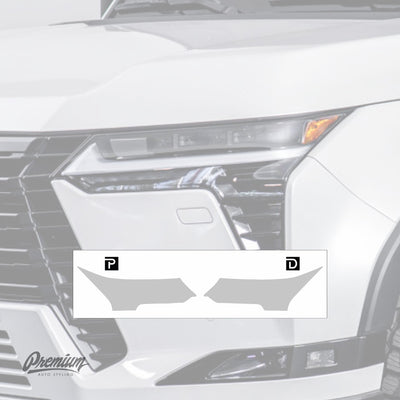 Pre Cut Headlight PPF Overlays | 2024+ Lexus GX550