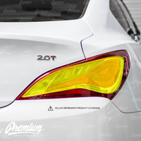 Smoked Tail Light Tint Overlays | 2013-2017 Hyundai Genesis Coupe