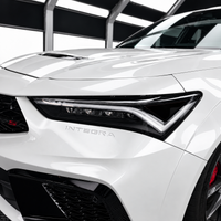 2023–2026 Acura Integra / 2024–2026 Type S Headlight Amber Delete Overlays | Smoked Tint or Gloss Black