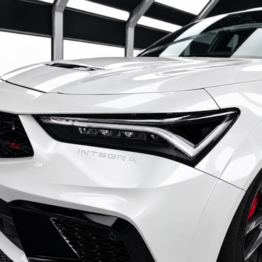 2023–2026 Acura Integra / 2024–2026 Type S Headlight Amber Delete Overlays | Smoked Tint or Gloss Black