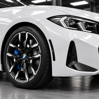 2019-2026 BMW 330i M340i G20 Front Side Marker Tint Vinyl Overlay Kit | Smoked or Gloss Black