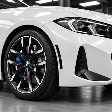 2019-2026 BMW 330i M340i G20 Front Side Marker Tint Vinyl Overlay Kit | Smoked or Gloss Black