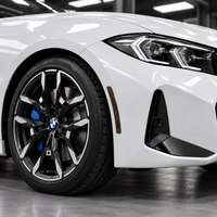 2019-2026 BMW 330i M340i G20 Front Side Marker Tint Vinyl Overlay Kit | Smoked or Gloss Black