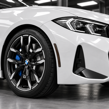 2019-2026 BMW 330i M340i G20 Front Side Marker Tint Vinyl Overlay Kit | Smoked or Gloss Black