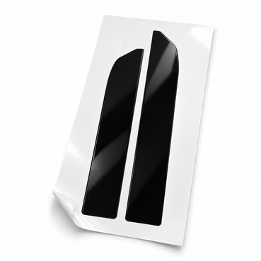 2023-2026 BMW G87 M2 Rear Bumper Reflector  Pre-Cut Vinyl Overlay | Smoked Tint & Gloss Black