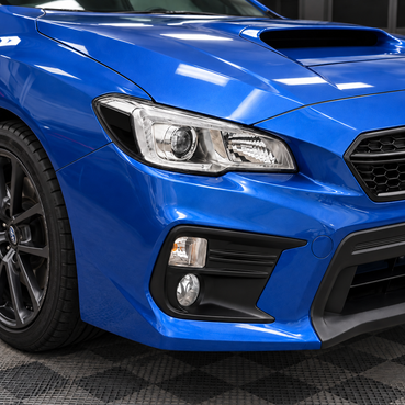 2018-2021 Subaru WRX Amber Delete Headlight Overlay |  Gloss Black, Satin Black or Smoked Tint