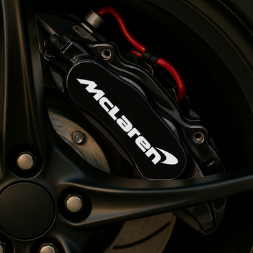 McLaren Caliper Logo Decals (Set of 4) – Brake Caliper Vinyl