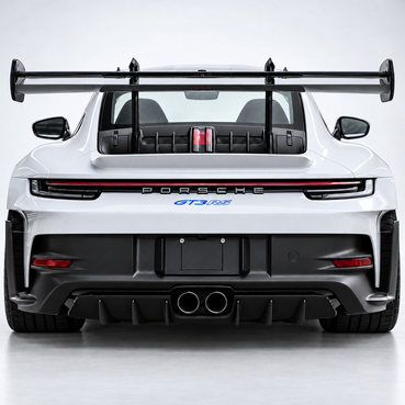 2023–2026 Porsche 911 GT3 RS (992) Rear Bumper Replacement Decal | OEM-Style Pre-Cut Vinyl