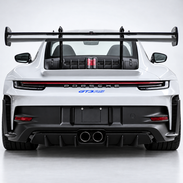 2023–2026 Porsche 911 GT3 RS (992) Rear Bumper Replacement Decal | OEM-Style Pre-Cut Vinyl