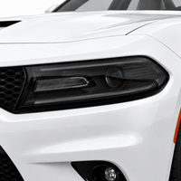 2015–2022 Dodge Charger Headlight Tint PPF Kit – Clear or Smoked | VOIR 8 Mil