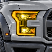2018-2020 Ford F-150 Raptor Headlight Tint PPF Kit | Clear, Smoked & Yellow