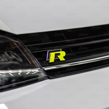 2015-2020 Volkswagen Golf R | "R" emblem overlay set