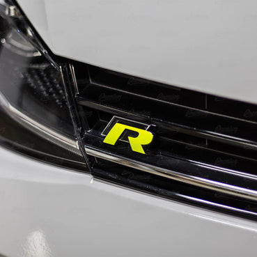 2015-2020 Volkswagen Golf R | "R" emblem overlay set
