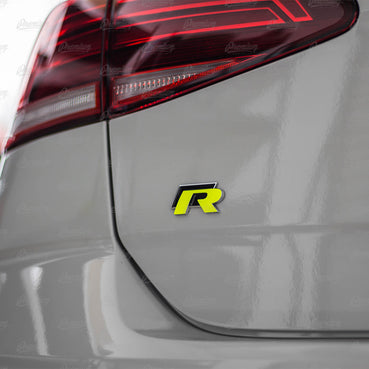 2015-2020 Volkswagen Golf R | "R" emblem overlay set