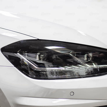 Headlight Eyelid Overlay - Gloss Black | 2018-2020 VW GTI