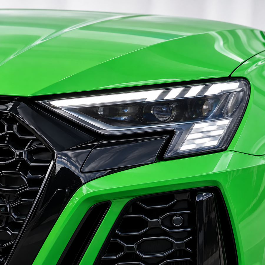 2024–2026 Audi A3 Sportback, Sedan & RS3 Headlight Tint PPF Kit | Clear, Smoked & Yellow