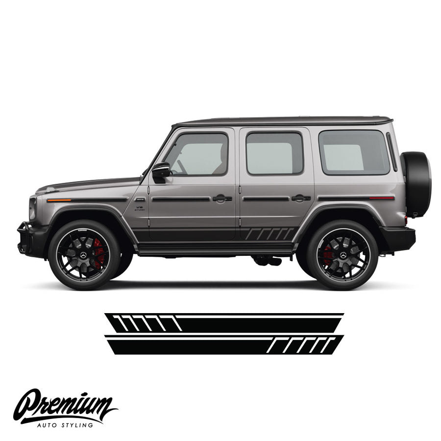 Mercedes G-Wagon Side Rocker Panel Decal Set