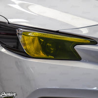 2022-2026 SUBARU WRX / WRX PREMIUM | HEADLIGHT FACE TINT OVERLAY - YELLOW TINT