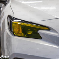 2022-2026 SUBARU WRX / WRX PREMIUM | HEADLIGHT FACE TINT OVERLAY - YELLOW TINT