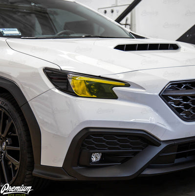 2022-2026 SUBARU WRX / WRX PREMIUM | HEADLIGHT FACE TINT OVERLAY - YELLOW TINT