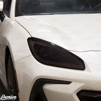 Smoke Tint Headlight Overlays - 2022-2024 Toyota GR-86