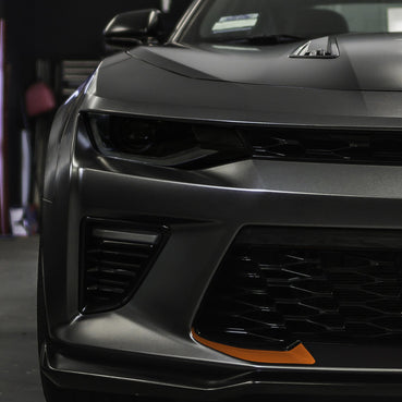 Smoked Head Light Overlays (2016 - 2018 Chevy Camaro)