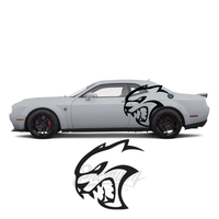 Dodge Challenger Hellcat Side Decal Kit