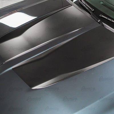 The Butcher Hood Stripe Kit v1 Vinyl Overlay - Multiple Colors Available | Chevy Silverado 2016-2018