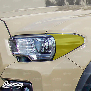 2016-2023 Toyota Tacoma Headlight Amber Delete Overlay