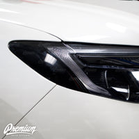 Headlight Amber Delete V2 Gloss Black Vinyl Overlay | Honda Pilot 2016-2018