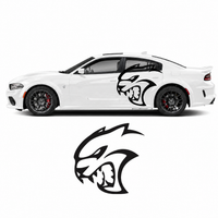 Dodge Challenger Hellcat Side Decal Kit