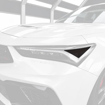 2023–2026 Acura Integra / 2024–2026 Type S Headlight Amber Delete Overlays | Smoked Tint or Gloss Black
