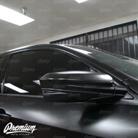 Window Trim Chrome Delete Vinyl Overlay Kit - Satin Black