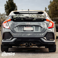 Rear Bumper Reflector Smoke Tint Overlay