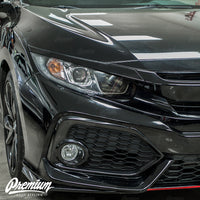 Headlight High Beam Smoked Tint Overlays