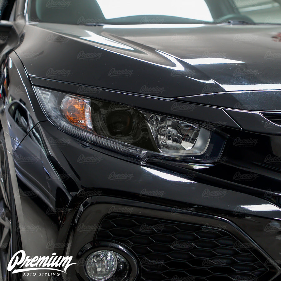 Headlight Low Beam Smoked Tint Overlays