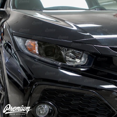 Headlight Low Beam Smoked Tint Overlays