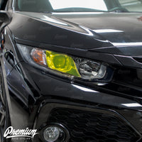 Headlight Low Beam JDM Yellow Tint Overlays