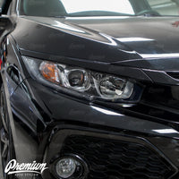 Headlight Face with DRL Cut Out JDM Yellow Tint Overlay