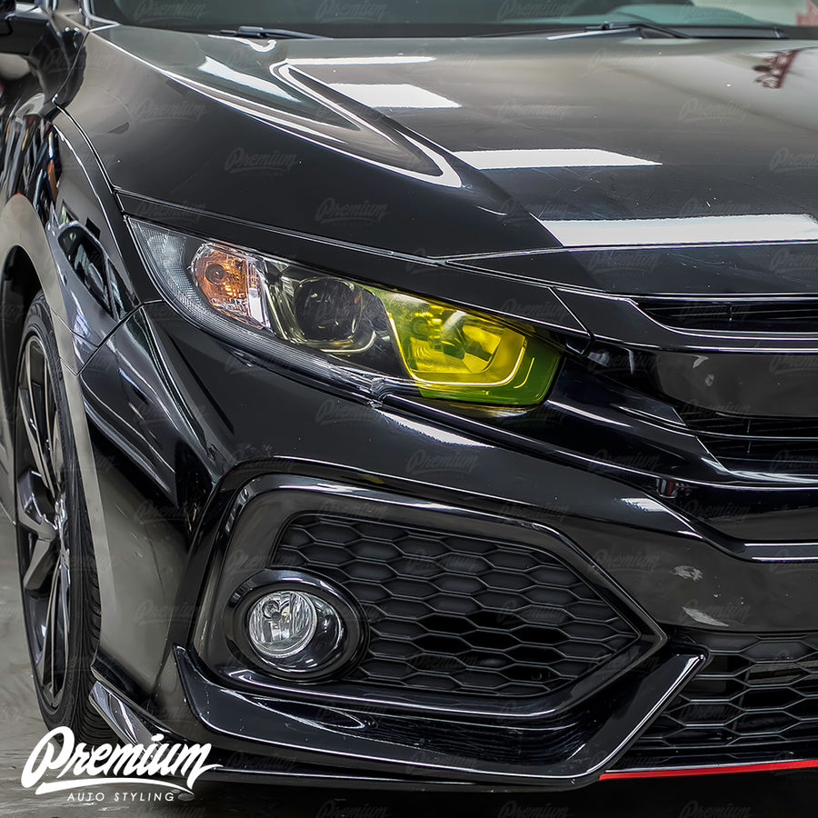 Headlight v2 High Beam Yellow Tint & Low Beam Smoke Tint