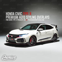 Rear Fender Vent Accent Vinyl Overlay - Gloss Black